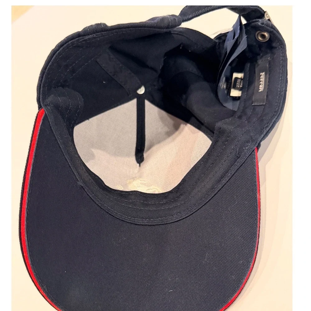 Ferrari Black Baseball Cap with White Prancing Horse